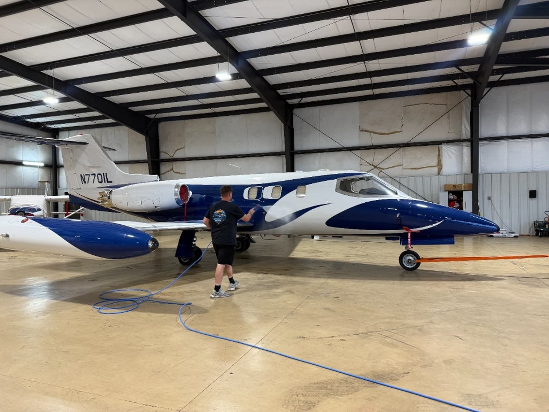 Hangar detailing